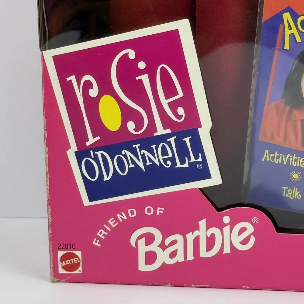 1999 Rosie O'Donnell Friend of Barbie Doll Mattel New In Box #22016